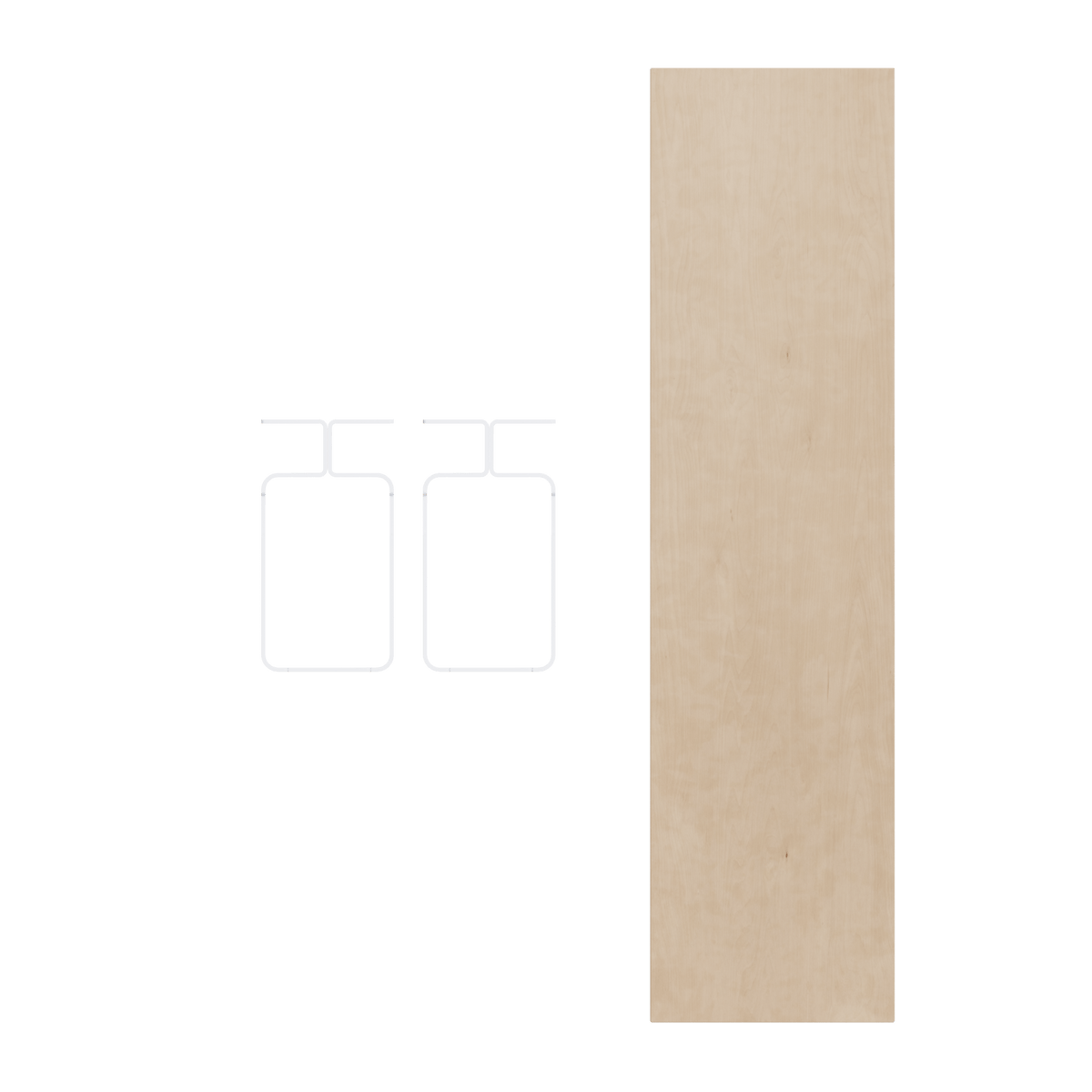 BedFrameExpansionKit_Birch_WhiteHardware